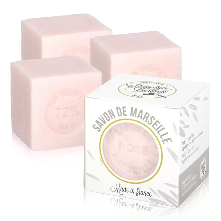 데오필 버톤 마르세유 비누 100g x 4 - 로즈