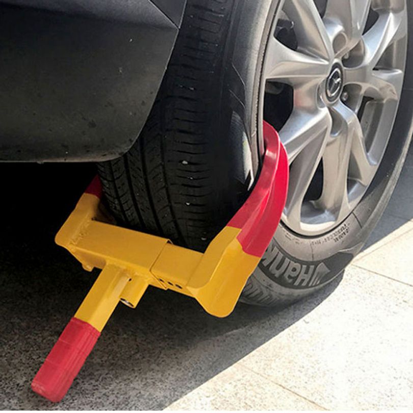 자동차 도난방지 휠락 다이어휠 잠금장치 확장형 클램프 도난방지