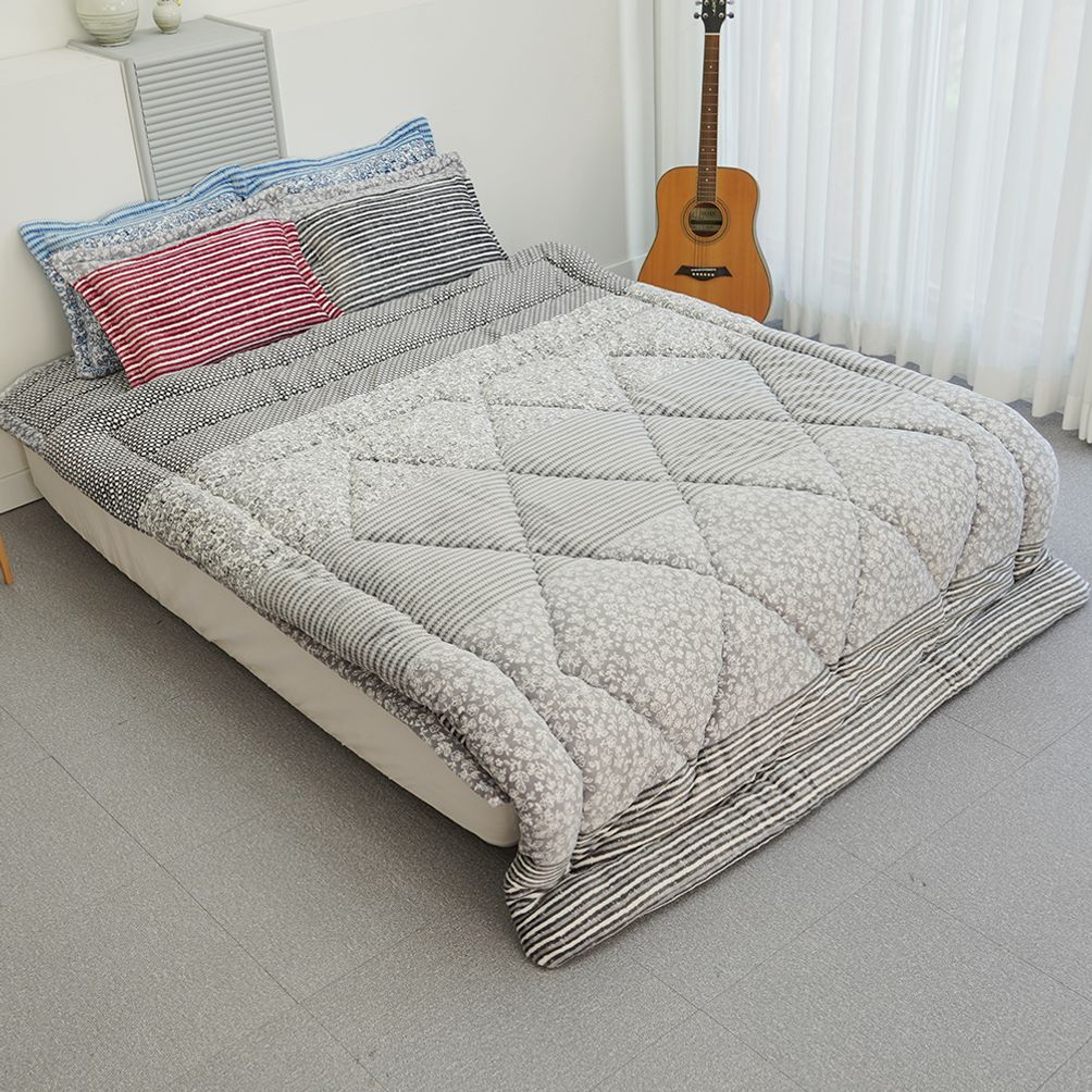 국내생산 밍크극세사 겨울 차렵이불