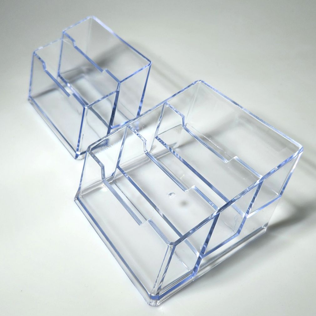 투명 명함 꽂이 거치대 명함 홀더 정리