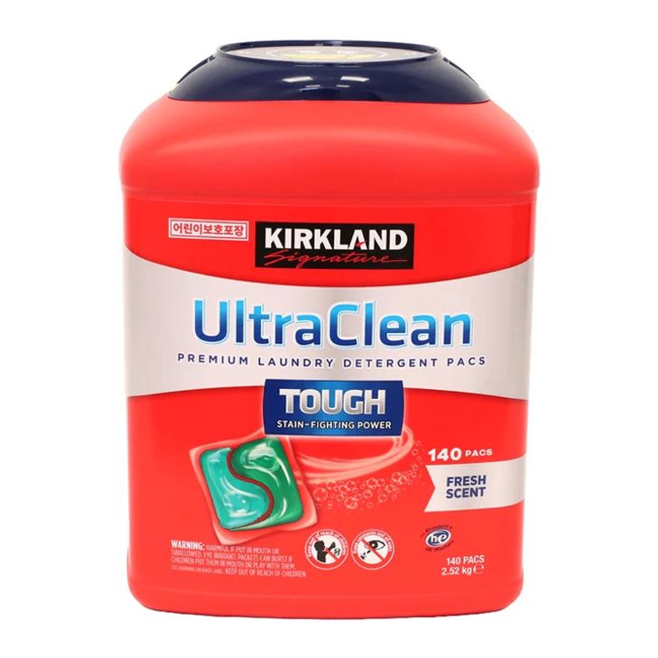 커클랜드 시그니춰 울트라 클린팩 세제 140팩
