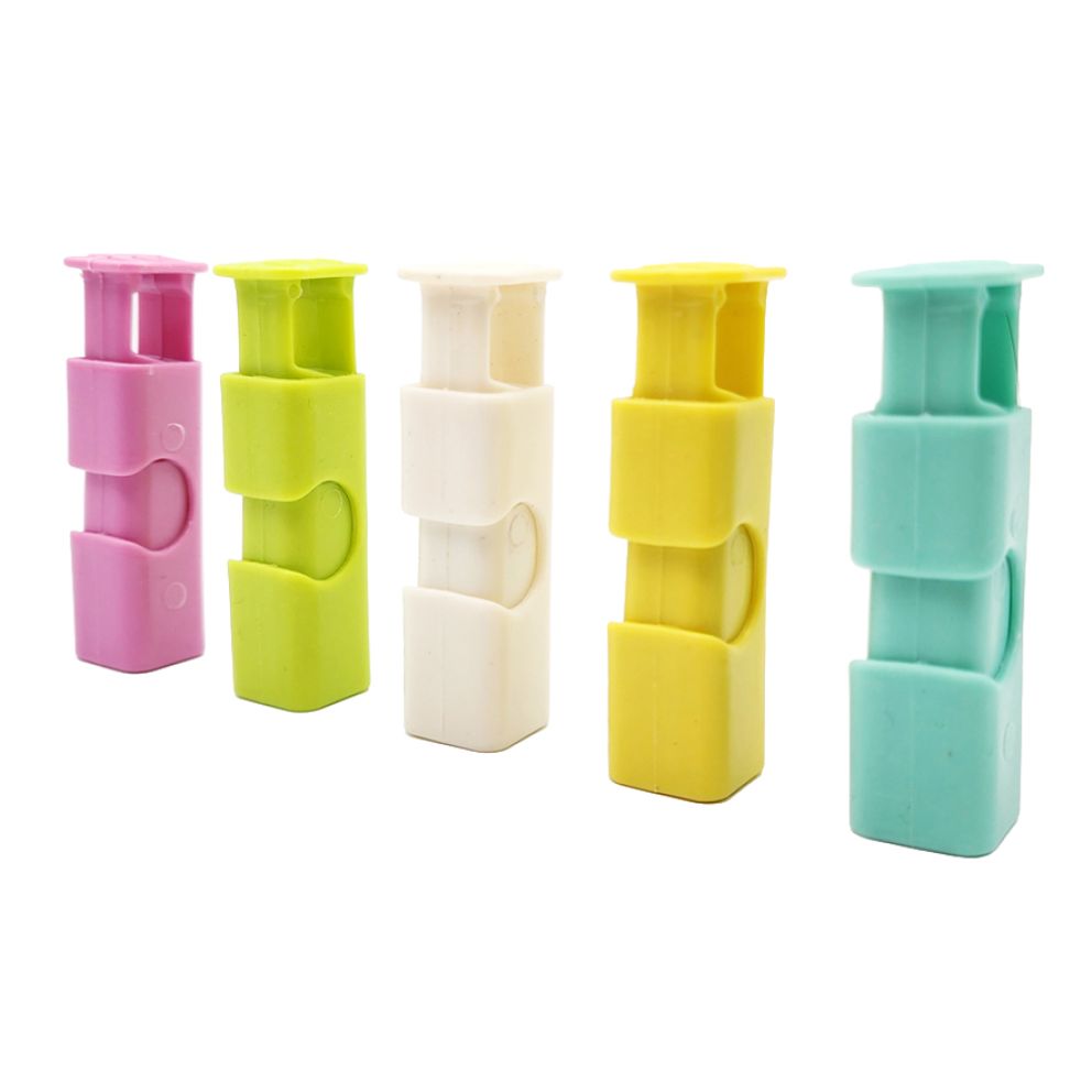 원터치 봉투 집게 봉지 냉장 냉동 밀폐 클립 (5개 1세트)