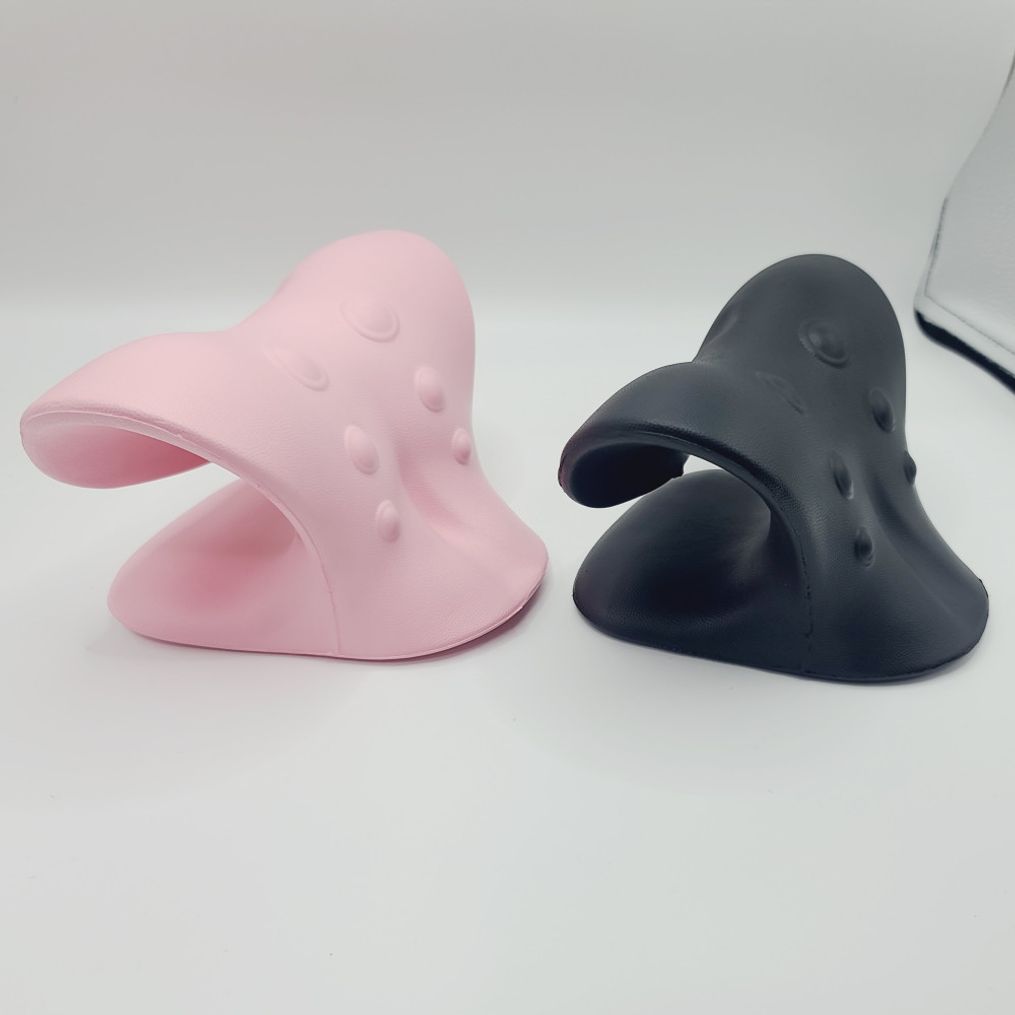 경추베개 C자형 목베개 목디스크 배게 스트레칭 마사지 쿠션 M50533