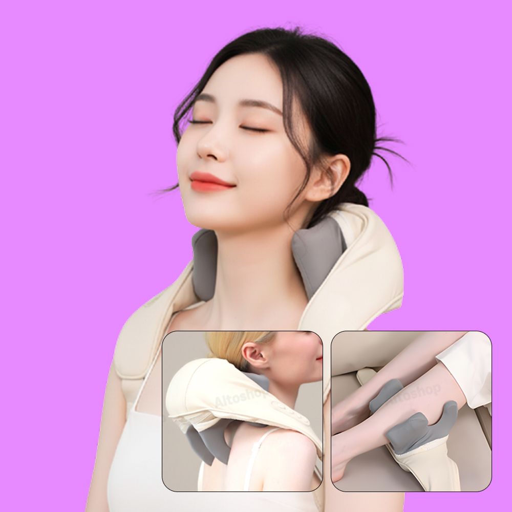 무선 목 어깨 날개뼈 마사지기 안마기 마사지기계 승모근 마사지 허리