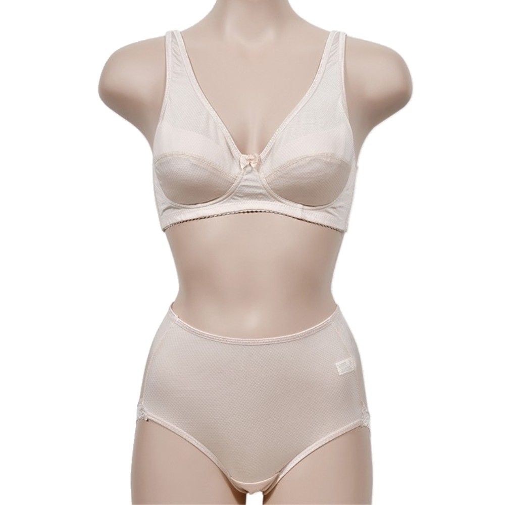 깔끔한 면원단 주니어 B컵 브라팬티세트