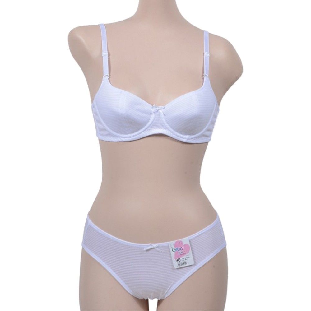 노몰드 와이어 주니어 B컵 브라팬티세트
