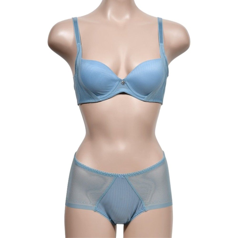 우아하고 세련된 와이어 몰드B컵 브라세트