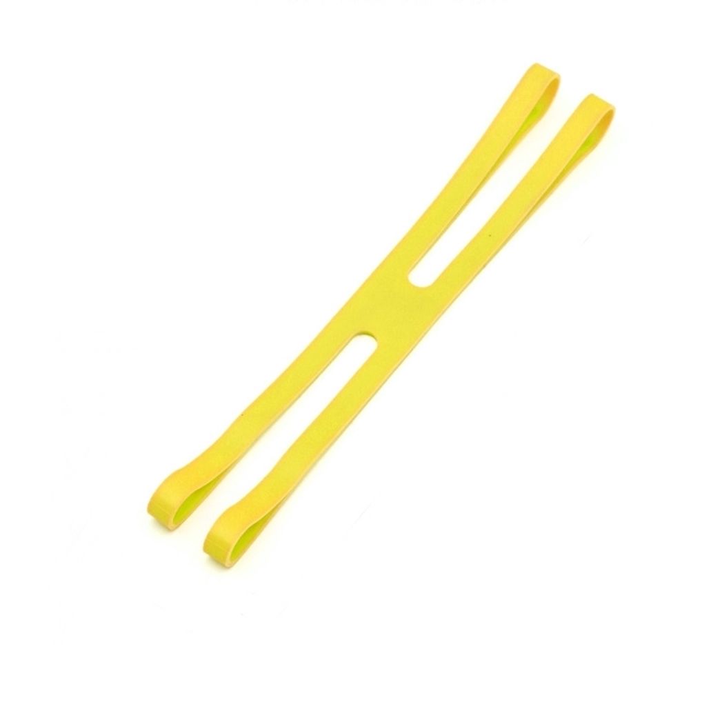 캠핑 시에라컵 고정 밴드 식기 도시락 스트랩 옐로우 L