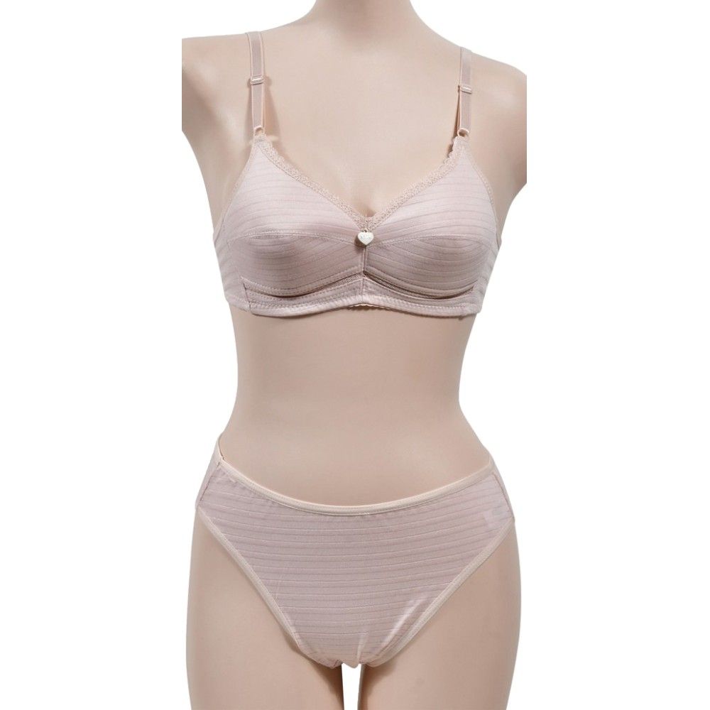 노와이어 주니어 2단계 B컵 브라팬티세트