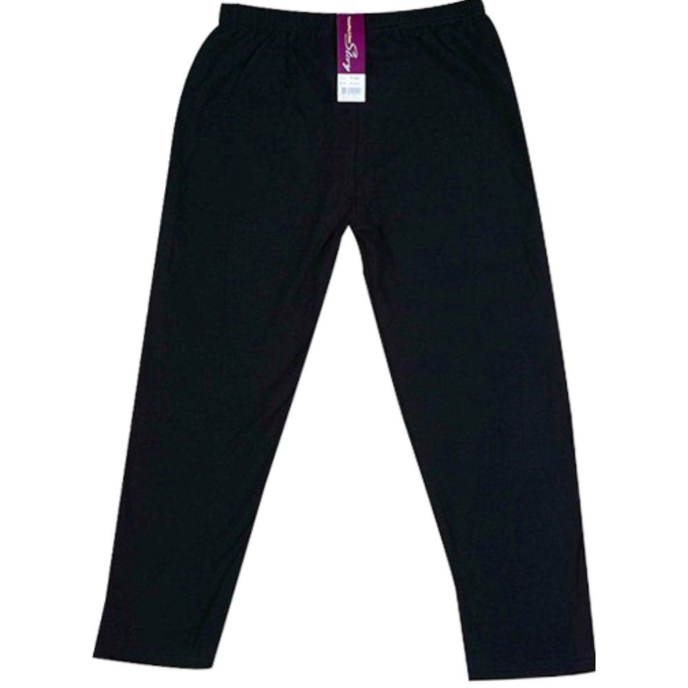 베이직컬러 편안한 면스판 여성 8부 레깅스