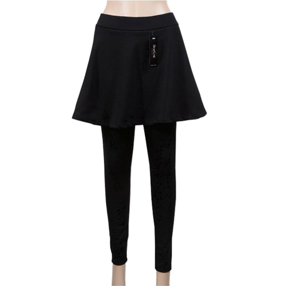 편안한 기모안감 러블리 플레어 치마레깅스