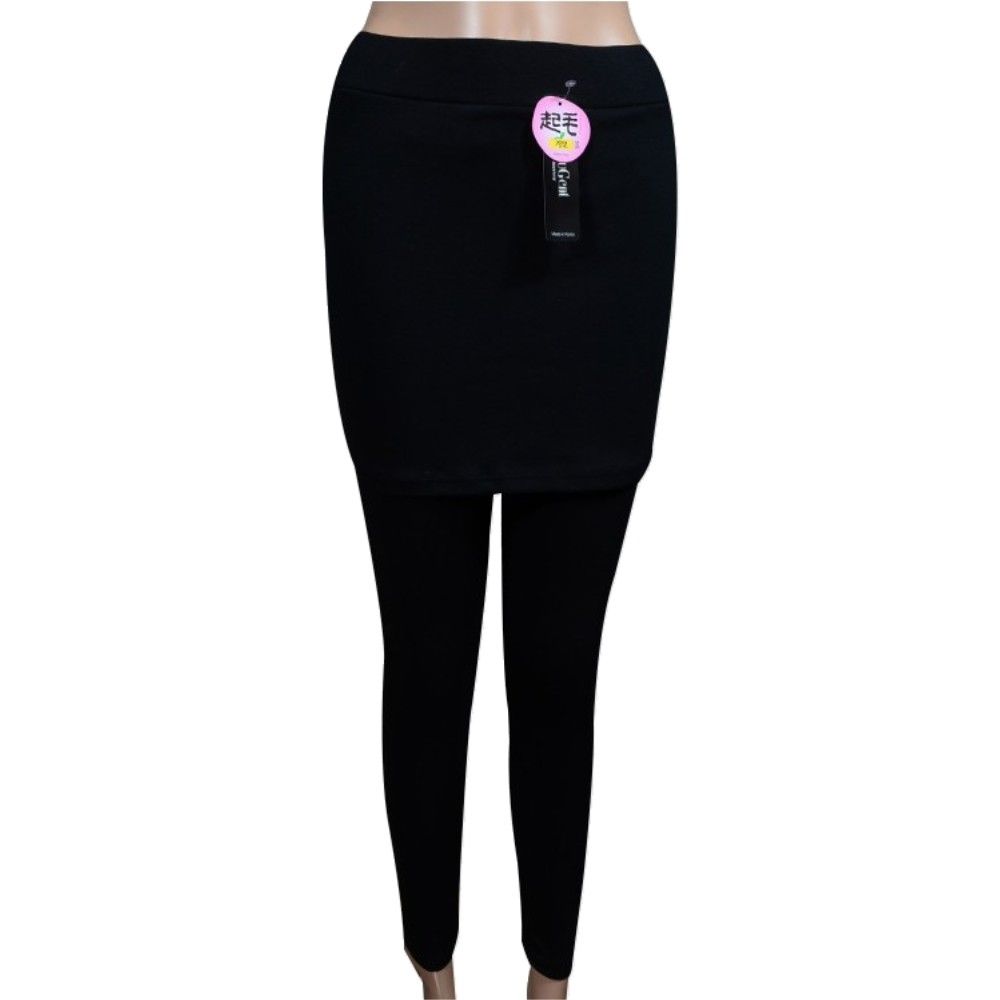 간절기 기모안감 면 후라이스 치마레깅스