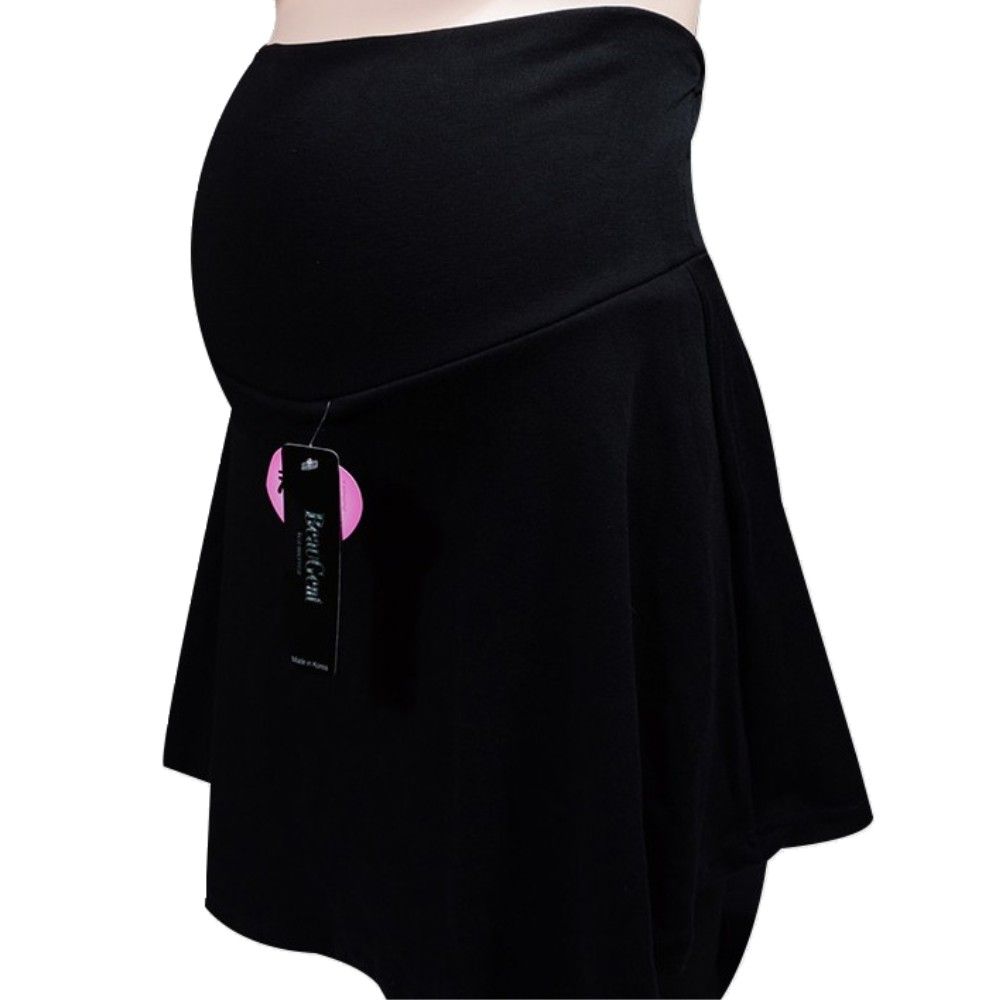 예쁜 복대형 임부 기모 플레어 치마레깅스