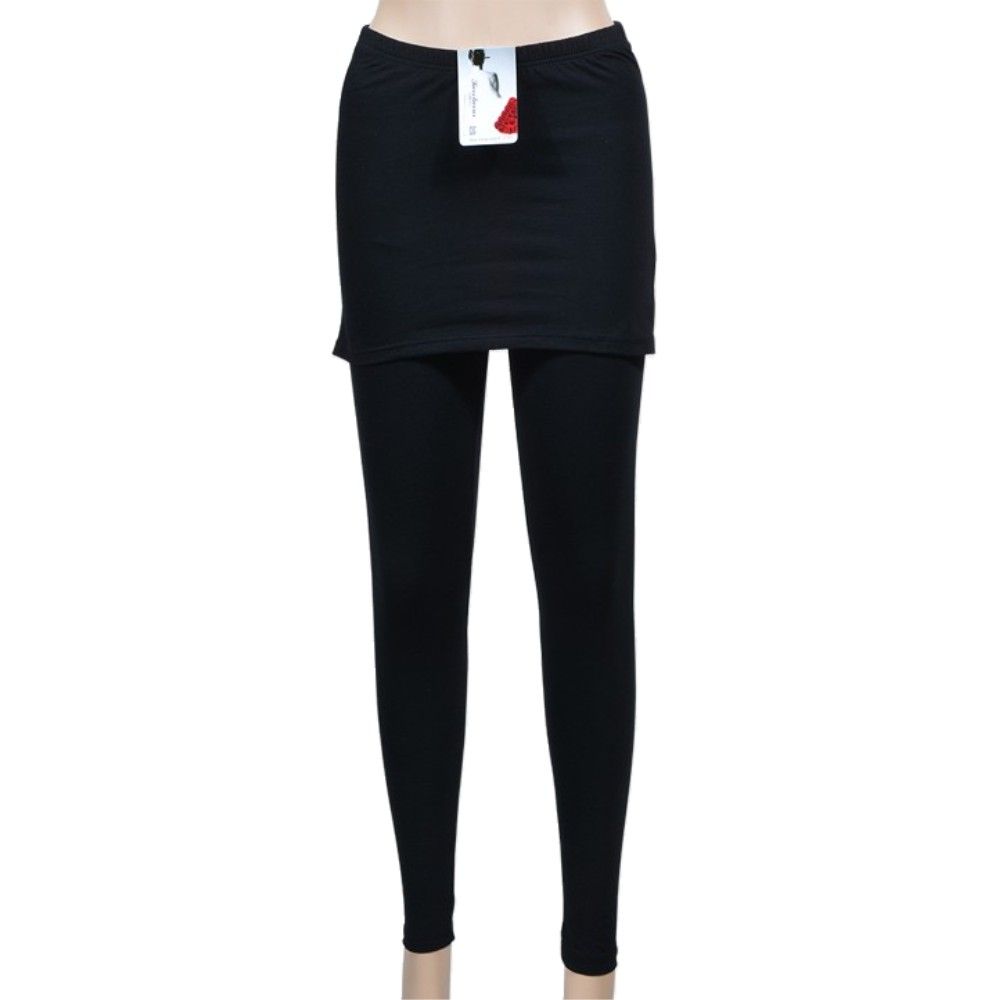 베이직한 데일리 면스판 여성 치마 레깅스