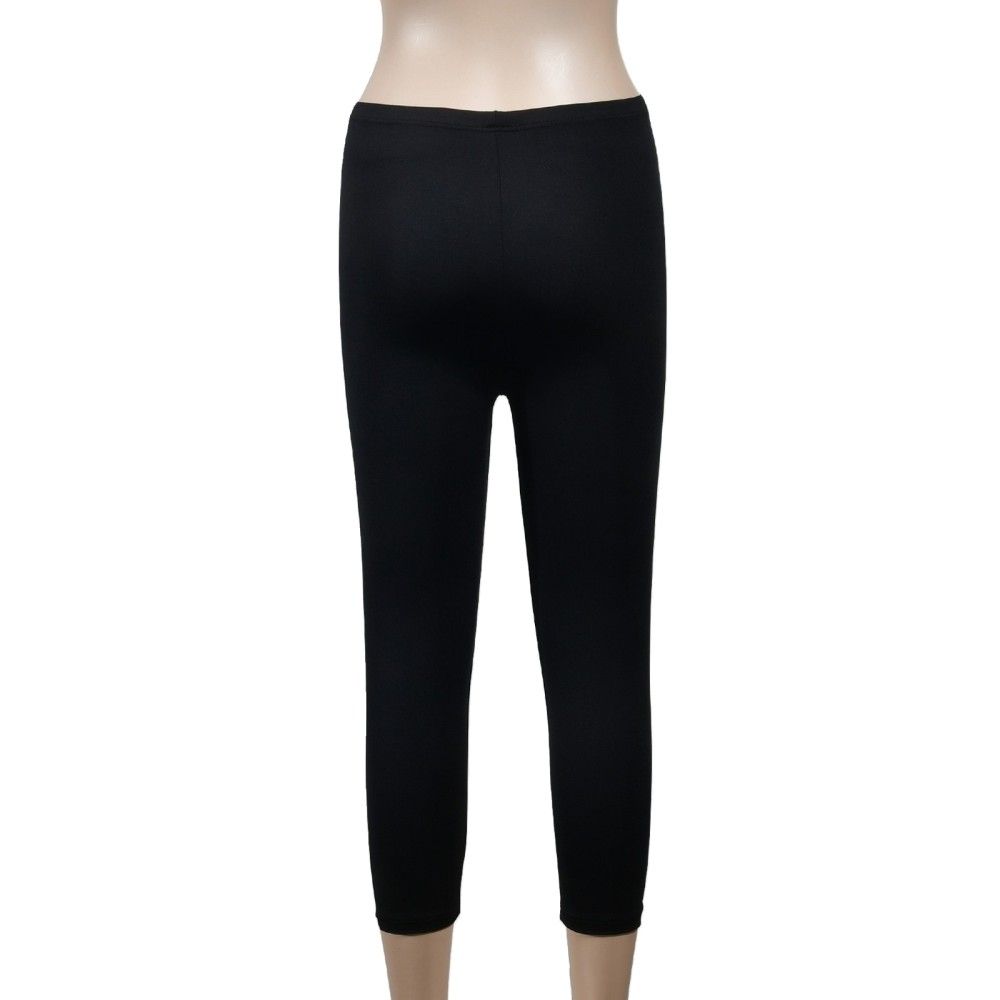 탁원한 신축성 베이직디자인 8부 레깅스