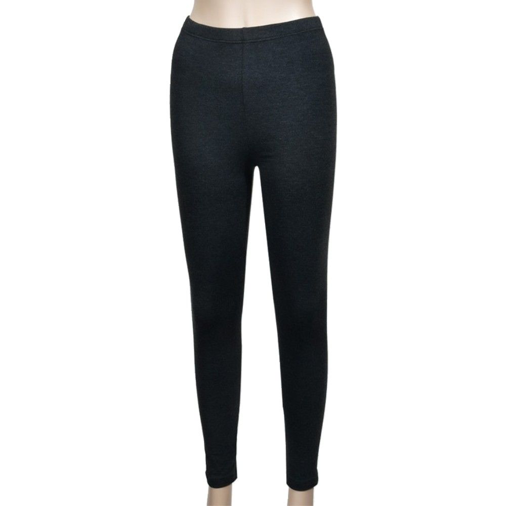 보온성 좋은 겨울 면 기모 여성 9부 레깅스