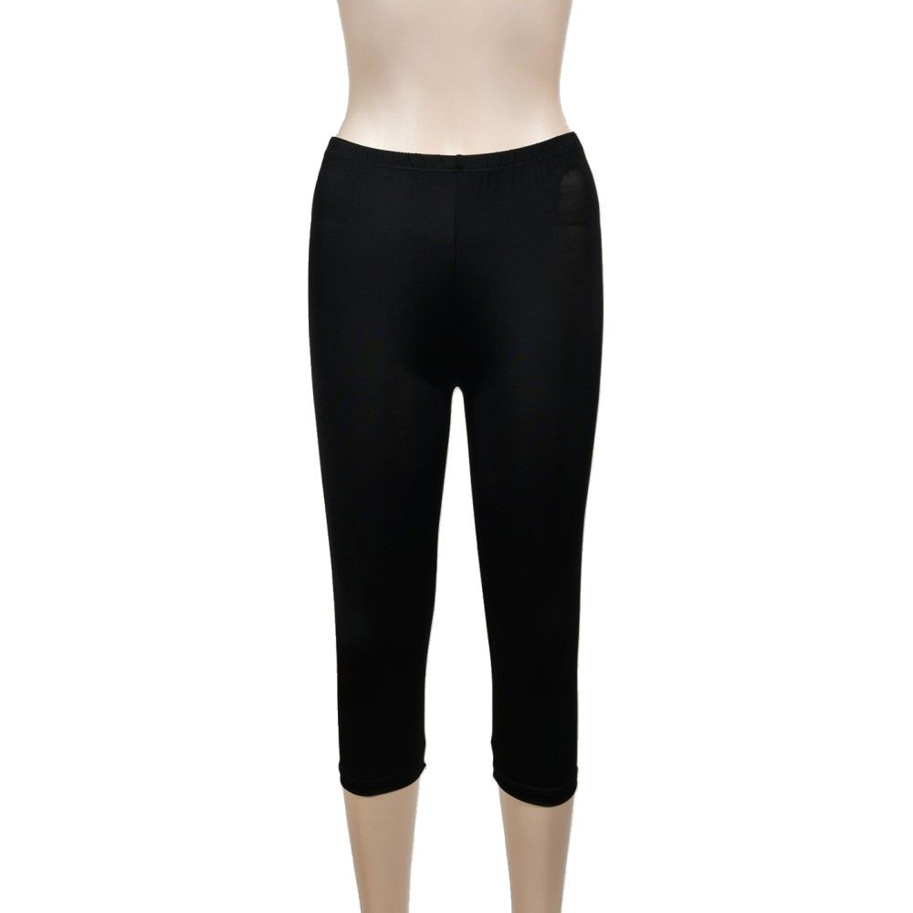 시원하고 쾌적한 인견 국산 8부레깅스 바지