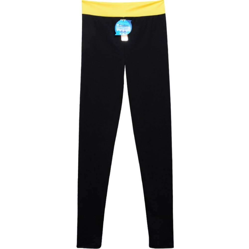 하이웨스트 쿨론 스포티 투톤밴드 요가바지