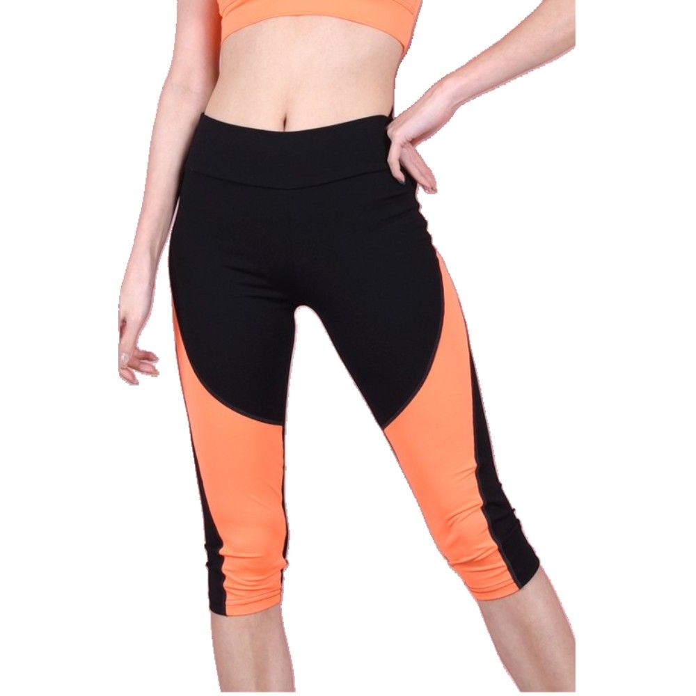 하이웨스트 스포티스타일 7부 요가바지