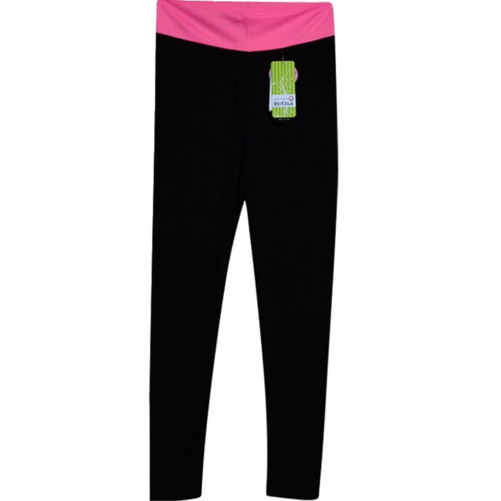 하이웨스트 배색 투톤 스포티 요가레깅스