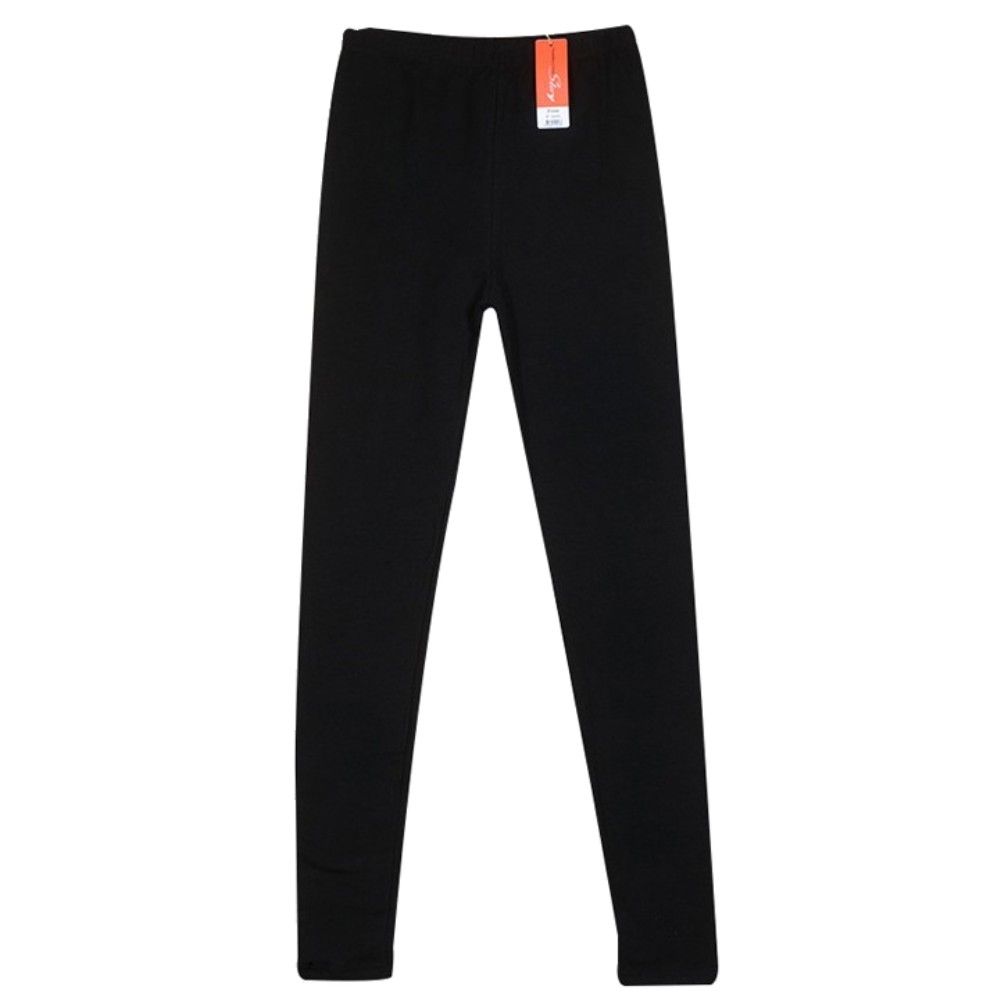 쫀쫀한 캐주얼 심플 면스판 여성 9부레깅스