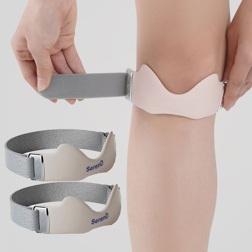 3D 에어백 슬개골 무릎보호대 러닝 등산 2P세트