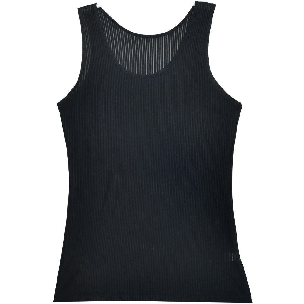 상쾌한 착용감 세로패턴 인견 여성 런닝