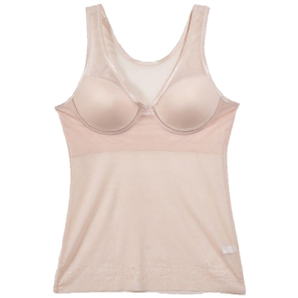 시스루 레이스 매쉬라인 몰드 여성브라런닝