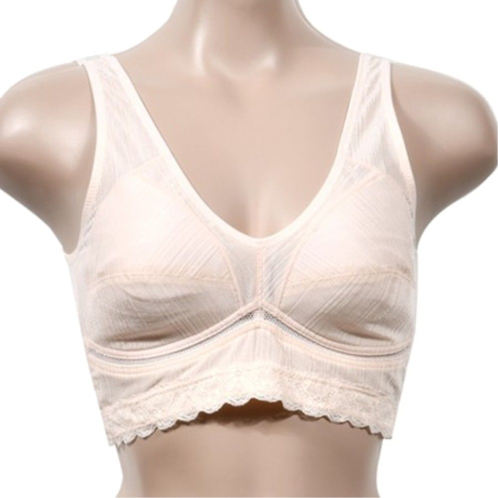 청량한 인견 노와이어 부직포 런닝형 브라