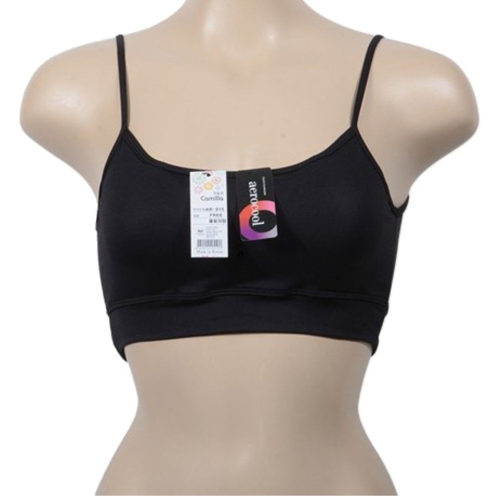 상쾌한 흡습속건 에어로쿨 일자끈 탑브라