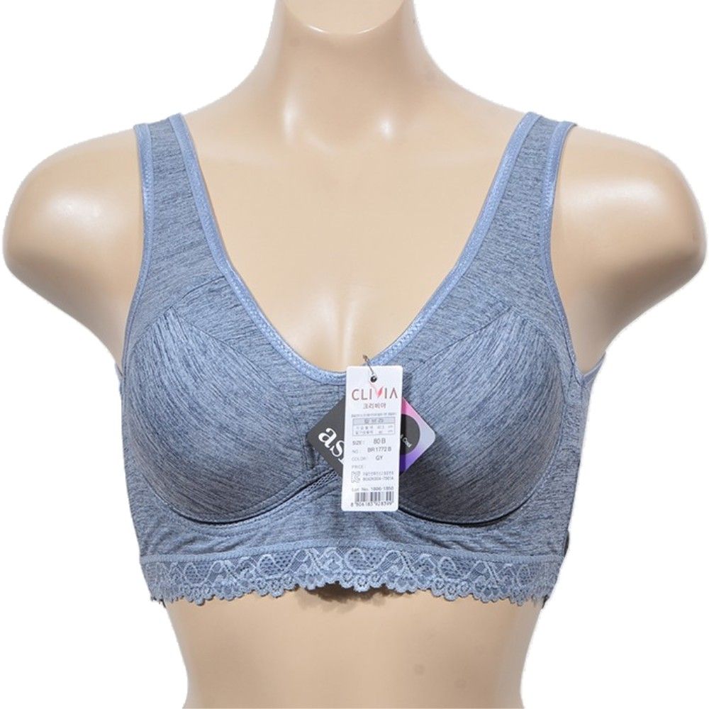 편안한 가슴밑매쉬테잎 B컵몰드 스포츠브라