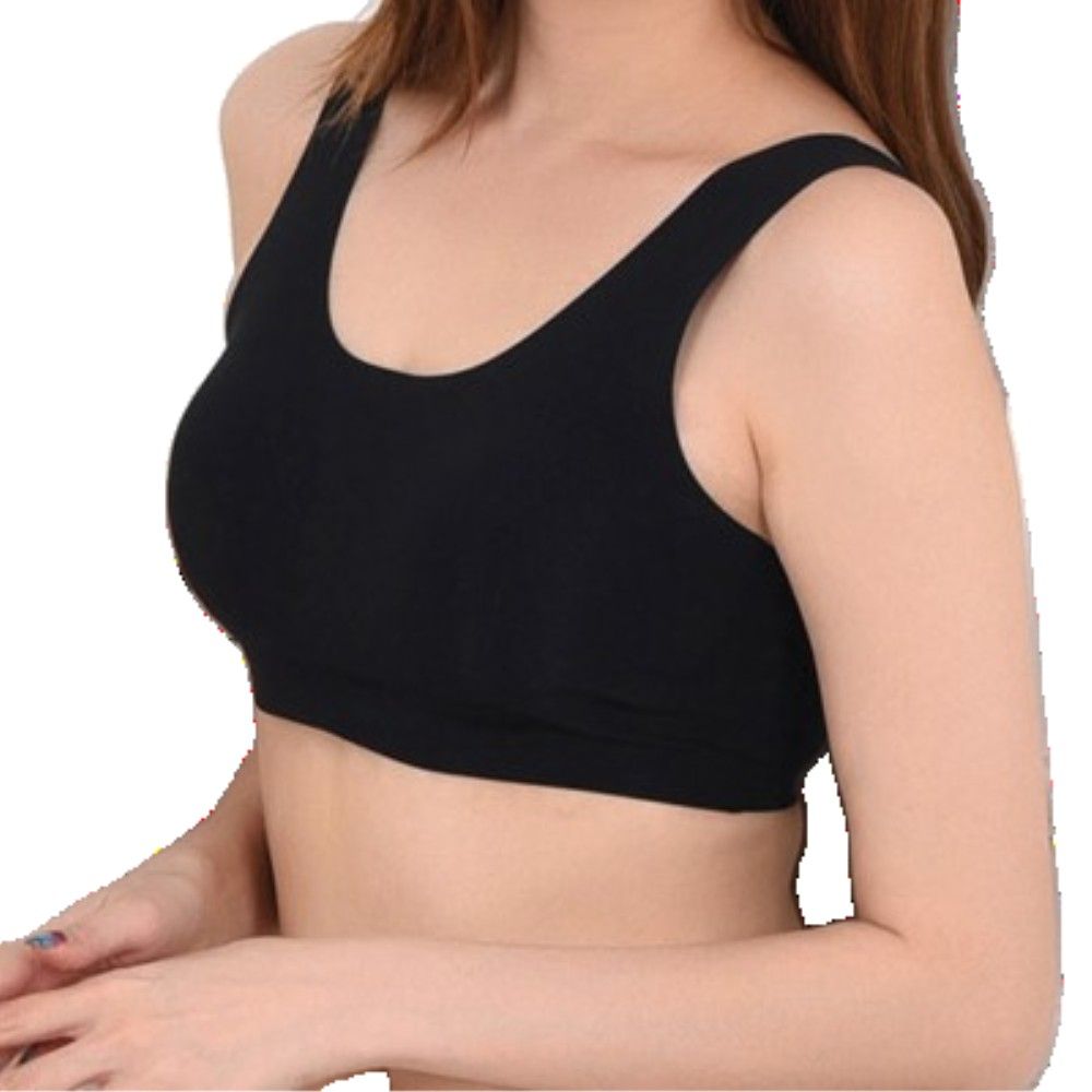 편안한 풀컵 노와이어 무봉제 스포츠브라