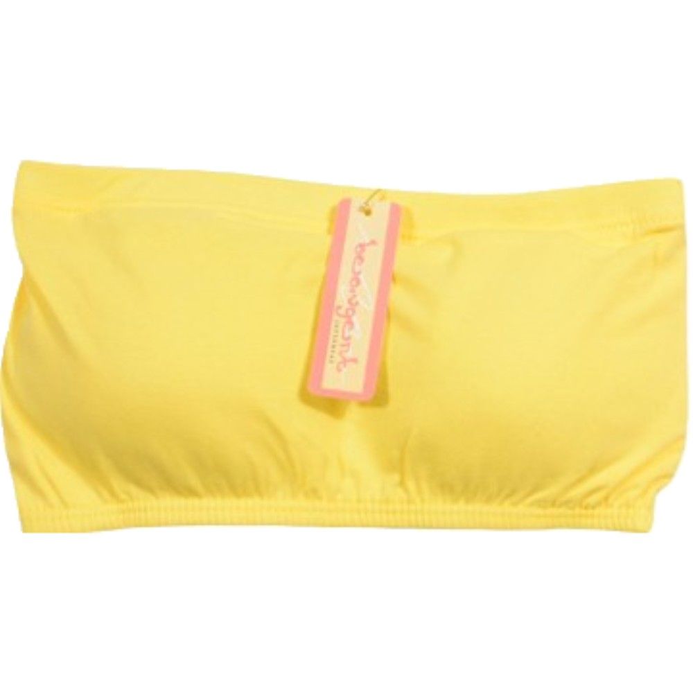 시원한 오프숄더 면 튜브 탑브라