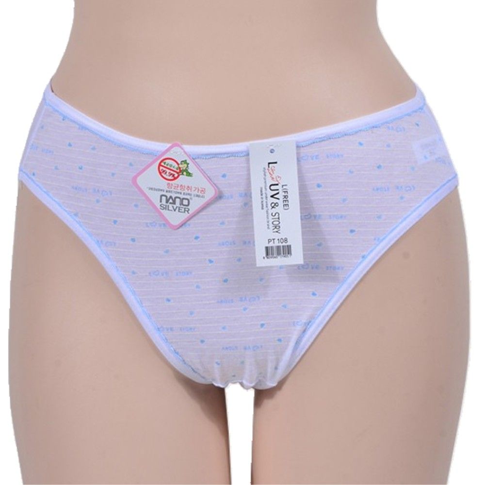 부드럽고 신축성 좋은 면 주니어 삼각팬티