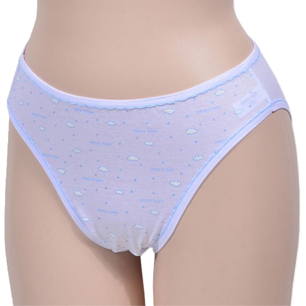 사랑스러운 구름별패턴 포인트 주니어 팬티