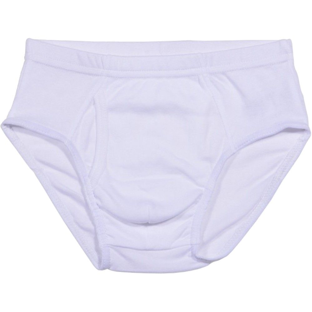 고급 순면 소변구 백색 남아동 삼각팬티