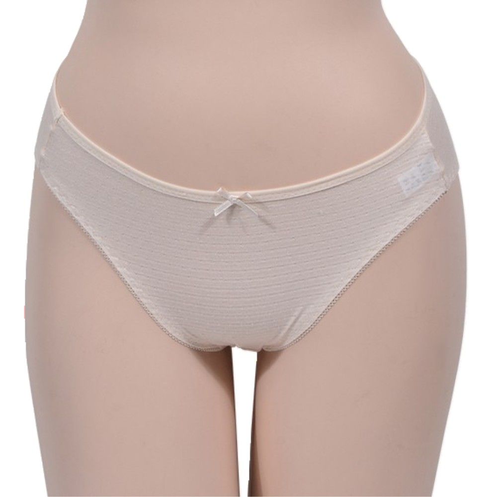 청량한면 스트라이프 주니어 봉제라인 팬티