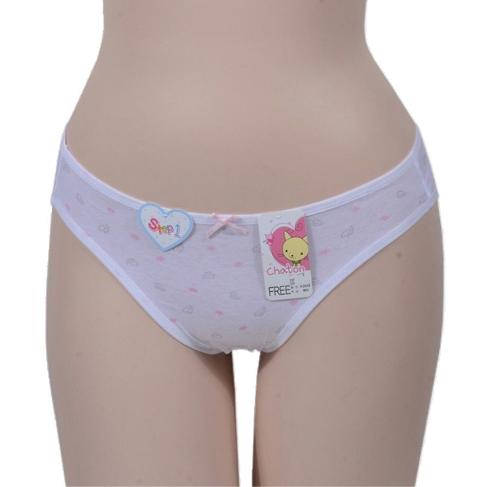 신축성 좋은 최고급면원단 주니어 삼각팬티