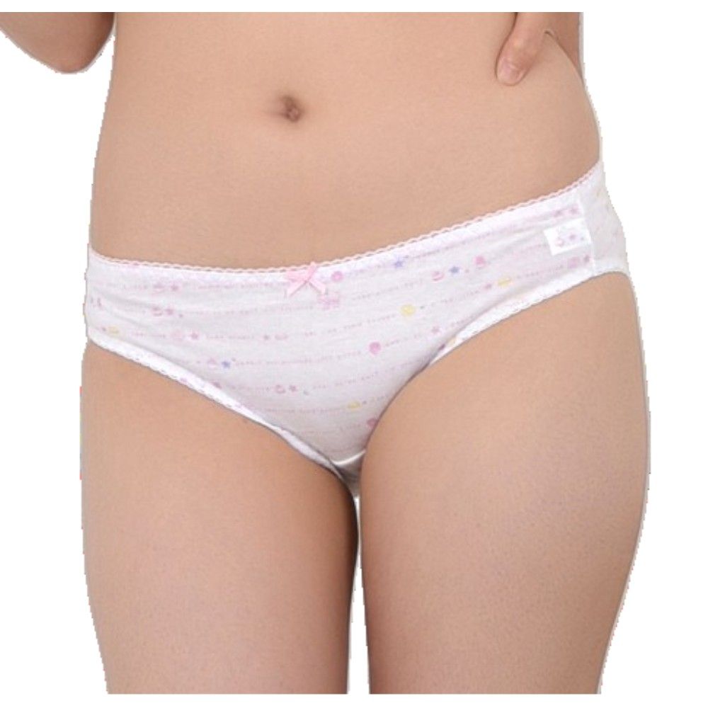 부드러운 면소재 핑크 주니어 삼각팬티