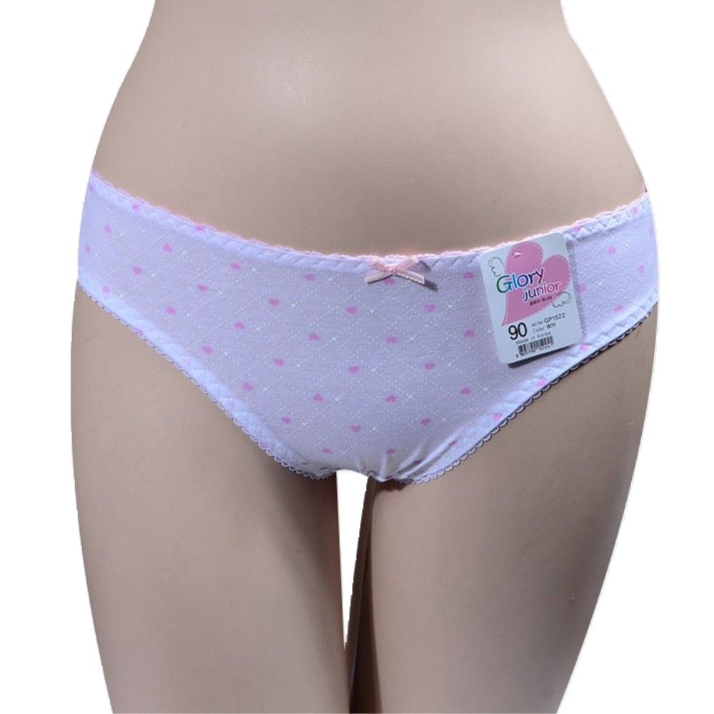 신축성좋은 귀여운패턴 면소재 주니어 팬티