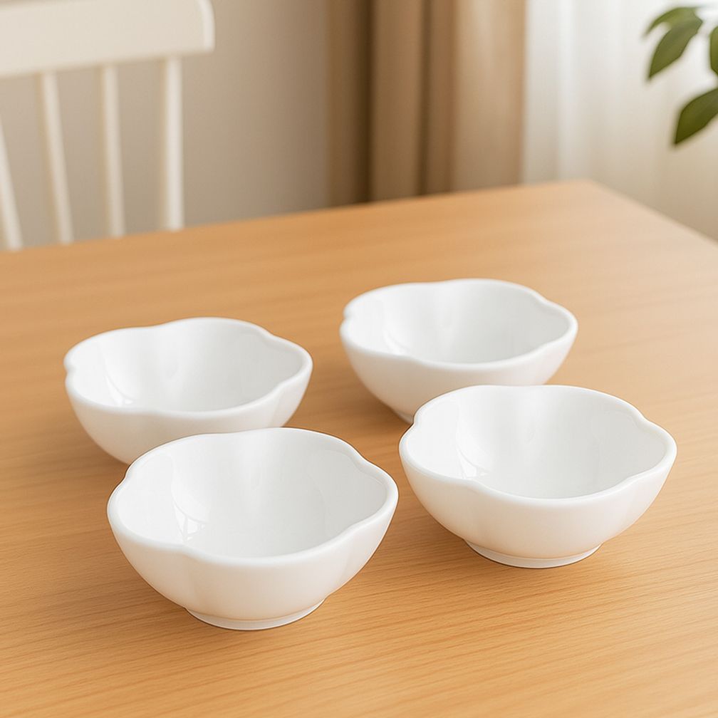 본차이나 꽃초장기 4P세트