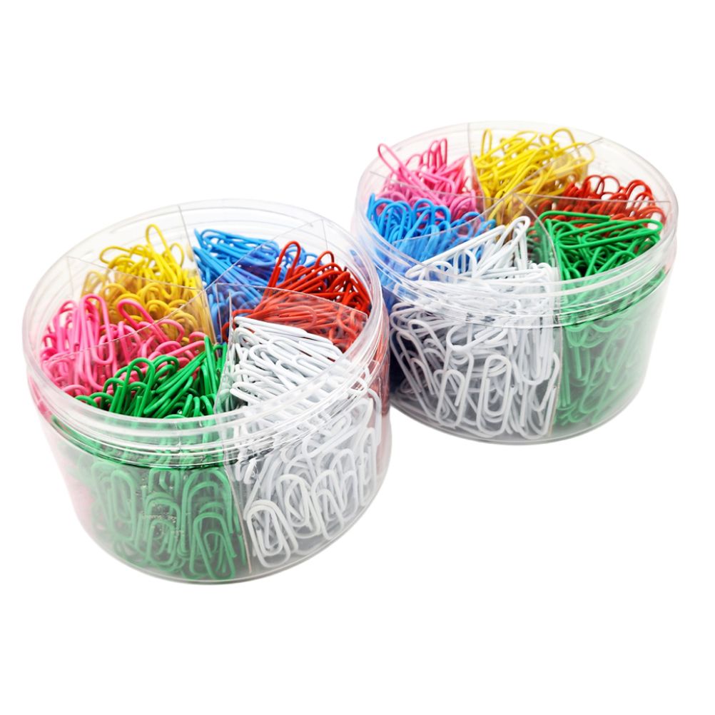 컬러 클립 대용량 서류 문서 정리 (28mm 33mm)