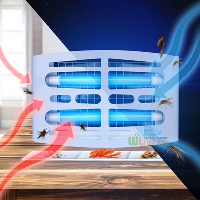 LED BL 램프 유인 끈끈이 포충기 벌레 날파리 HS 385