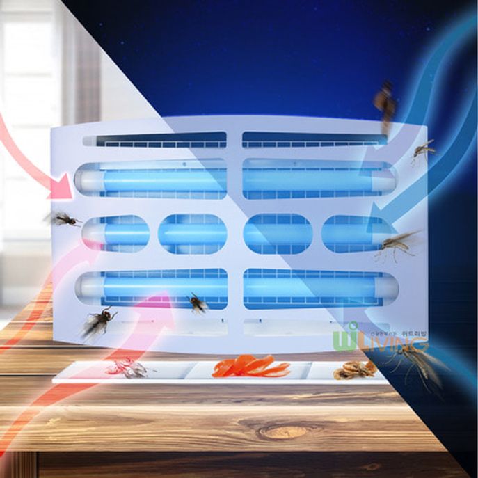 LED BL 램프 유인 끈끈이 포충기 벌레 날파리 HS 386
