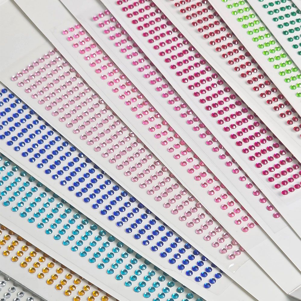 보석 스티커 비즈 크리스탈 큐빅 장식 만들기재료 3mm