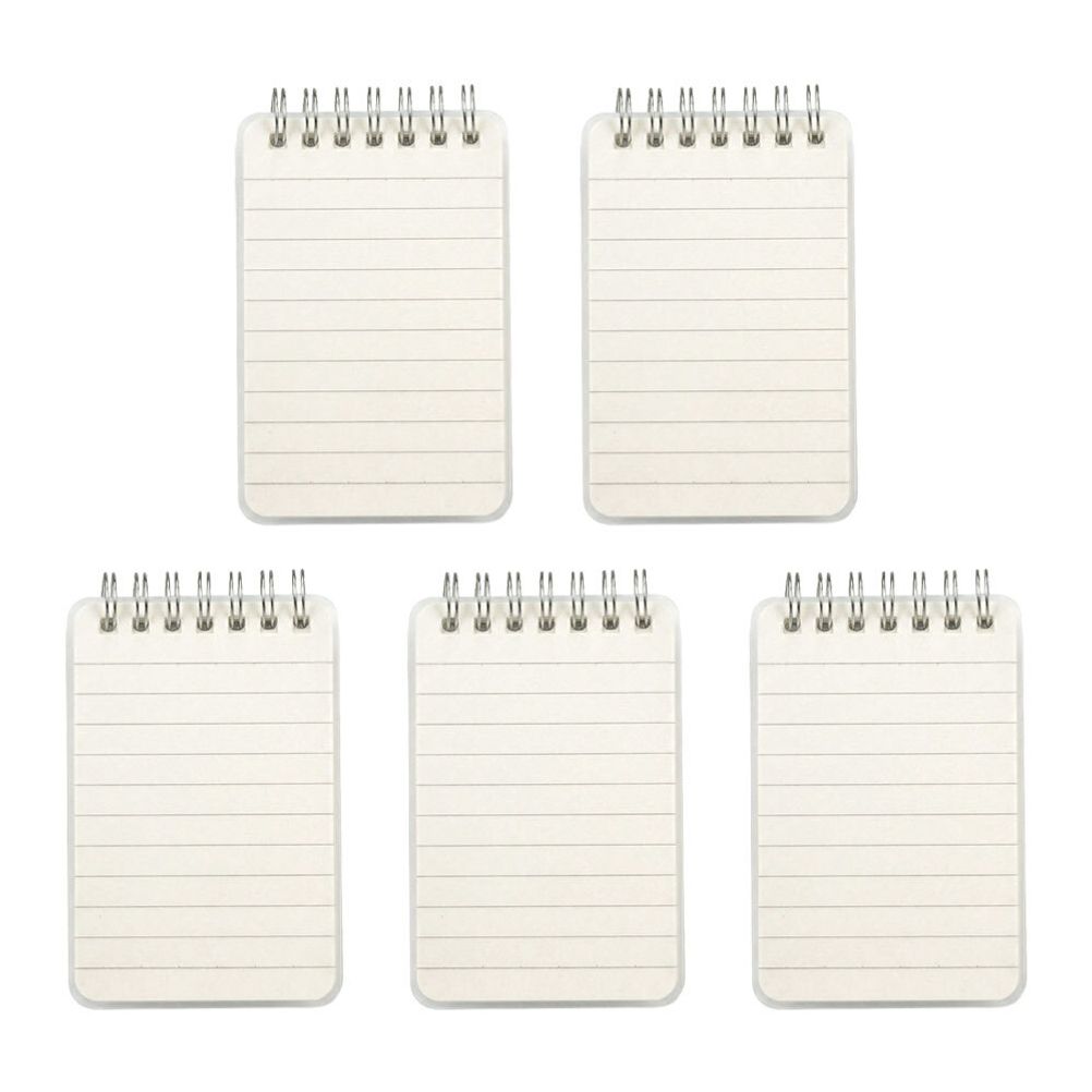 A7 스프링 미니 수첩 유선 5개입