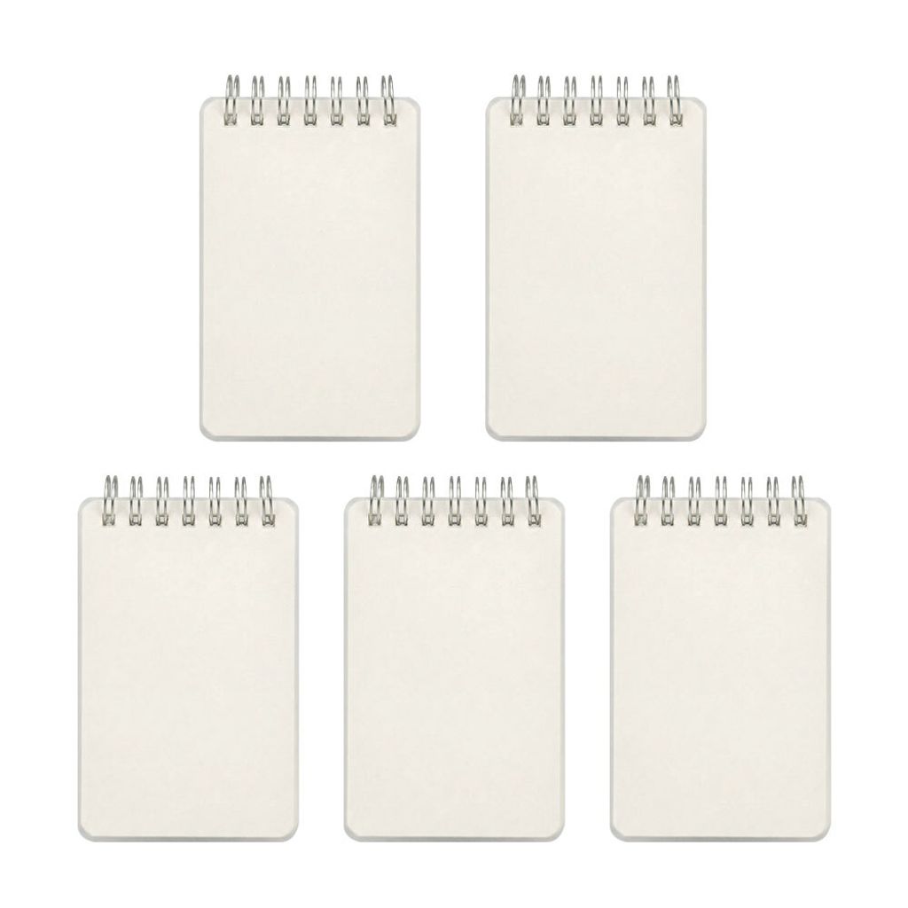 A7 스프링 미니 수첩 무지 5개입