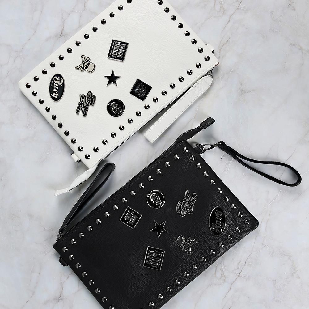 메탈포인트 독특한 젊은감각 클러치백