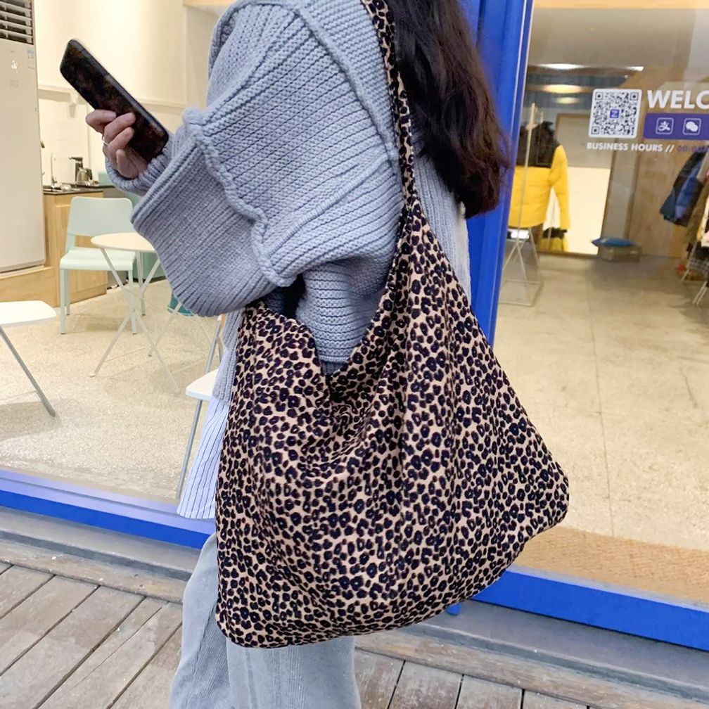 엠티 22333 호피 여성 숄더백