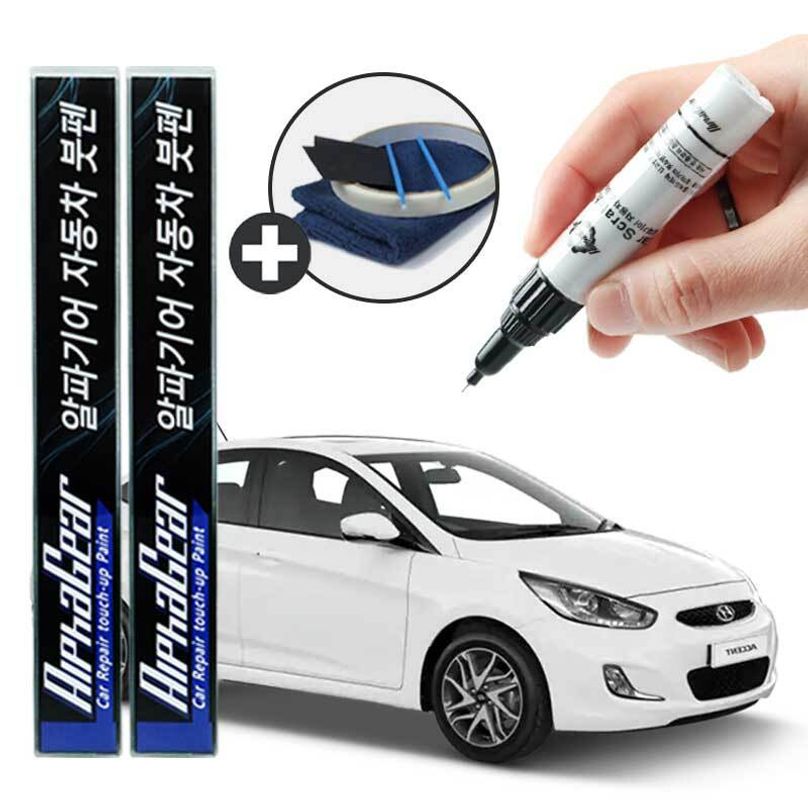 엑센트 붓펜 카페인트 도색 자동차 스크래치 복원